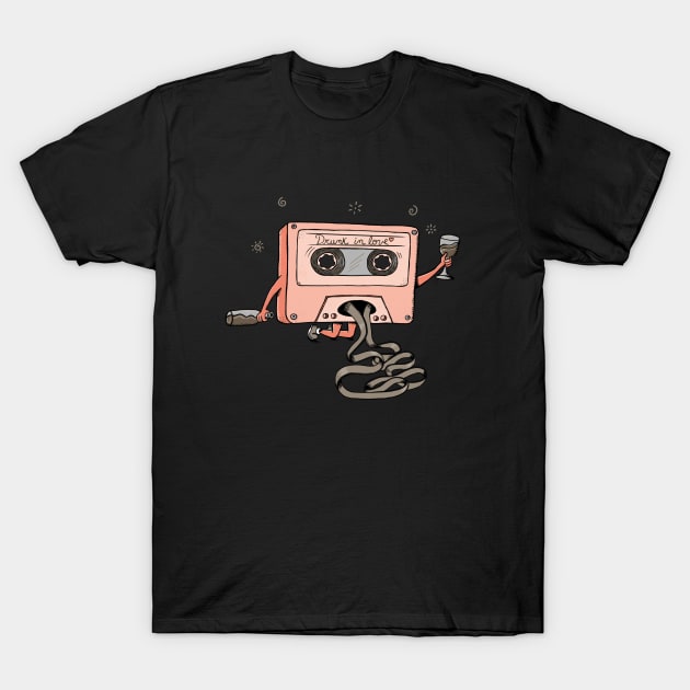 drunk mixtape T-Shirt by coffeeman